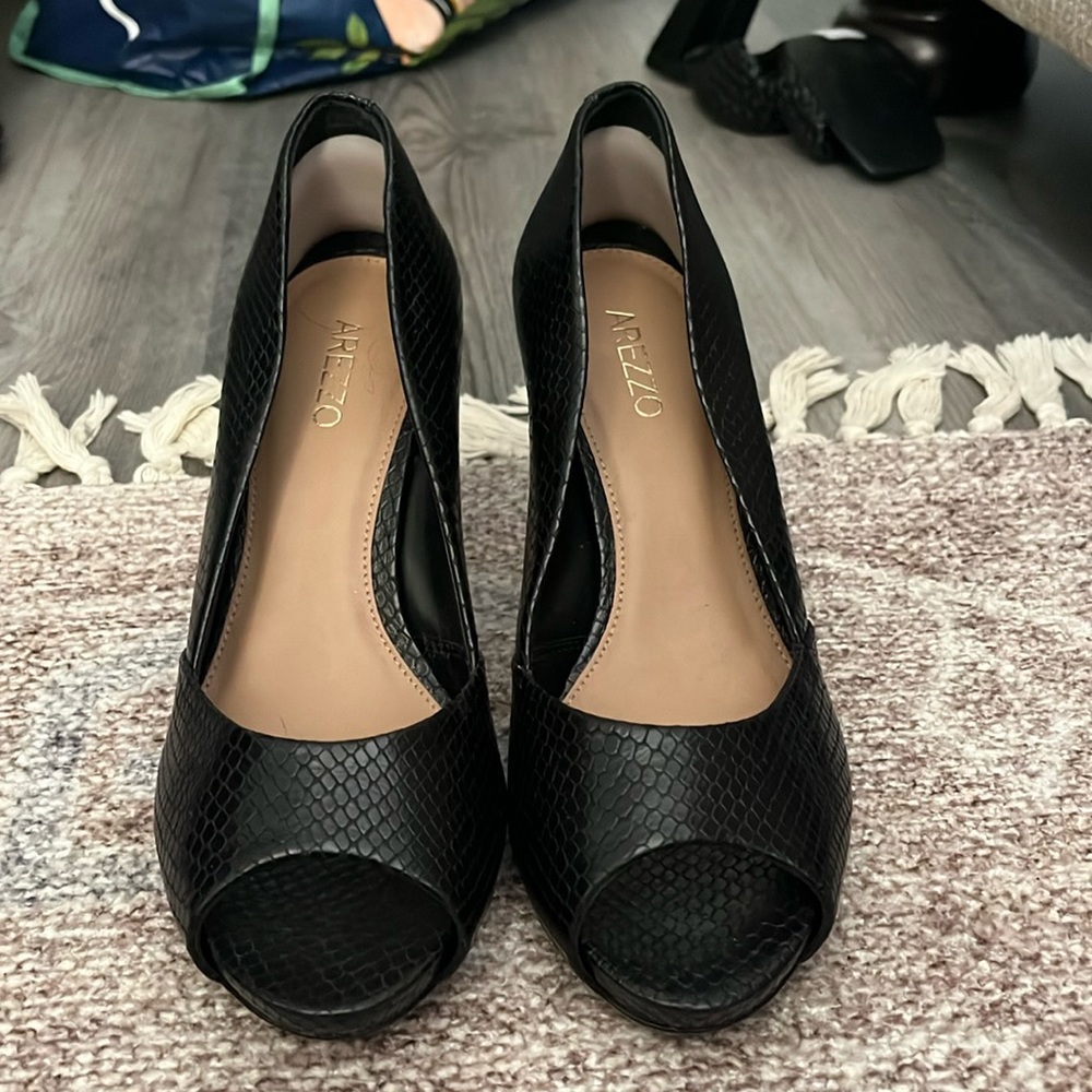 Black heels